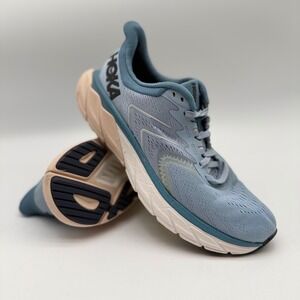 Hoka One One Arahi 5 Womens 7.5 B Blue‎ Fog Provincial Blue Running Shoes